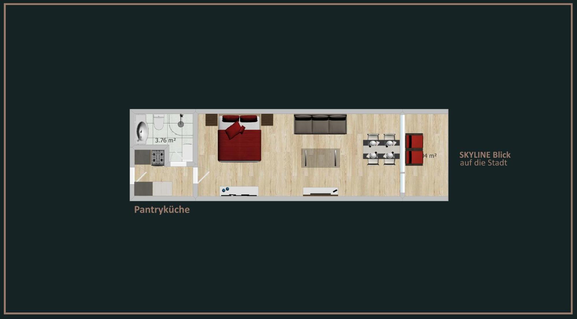 Apartamento Themenpartment Himmel Und Mehr Penthouse Gelsenkirchen Exterior foto